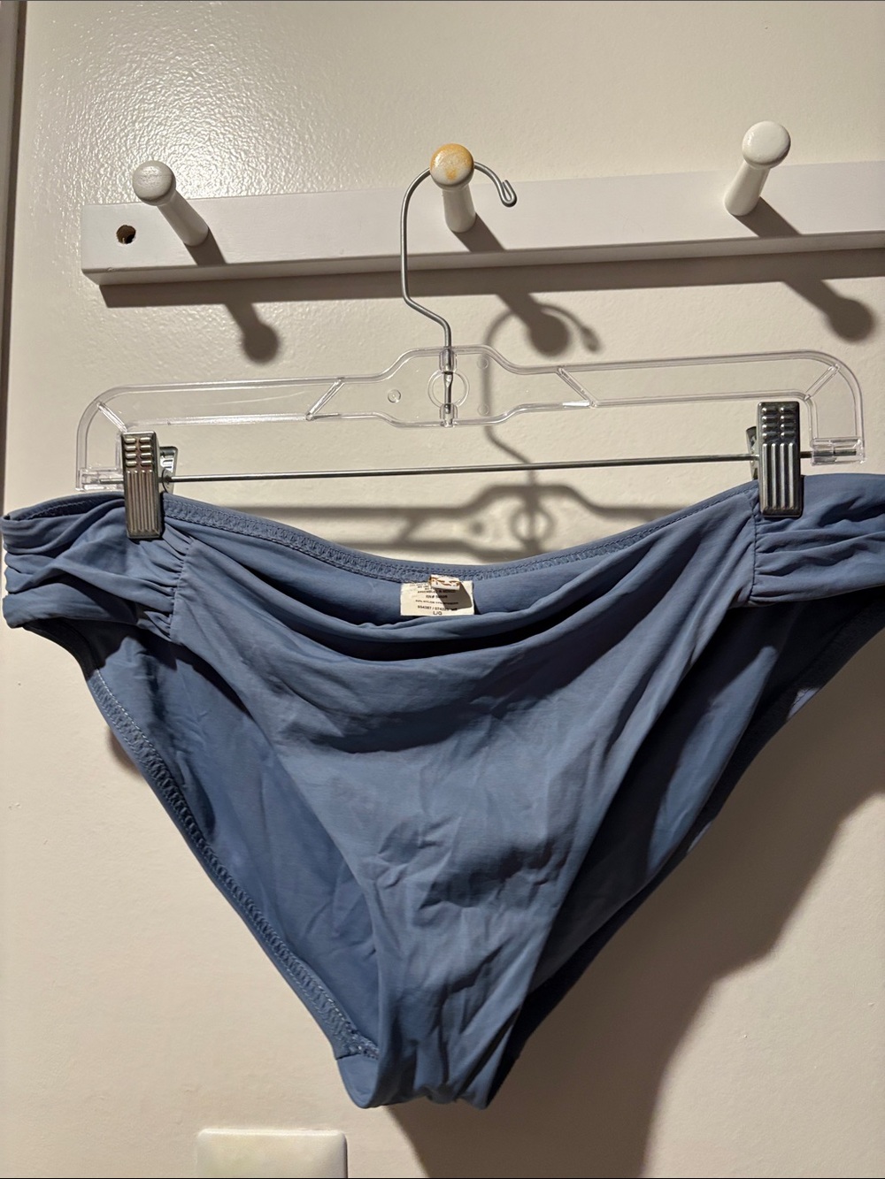 BECCA Blue High-Waist Bikini Bottom